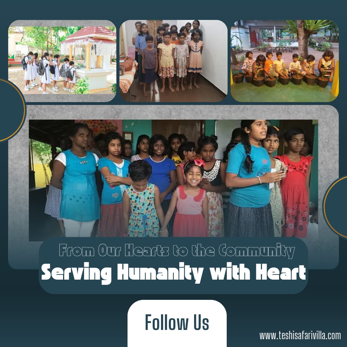 Supporting children and humanitarian work