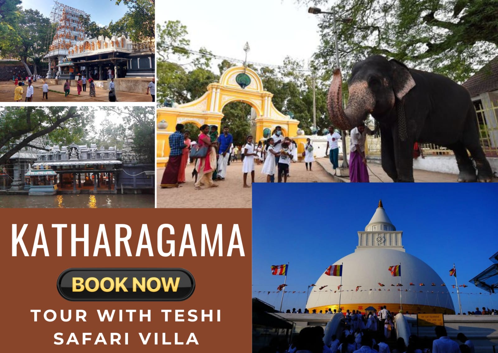 Katharagama tour from Udawalawe